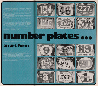 The History of BMX Number Plates—The Early Days